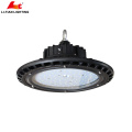 IP65 ETL DLC industrial retrofit lamp fixture UFO LED High Bay Light with sensor